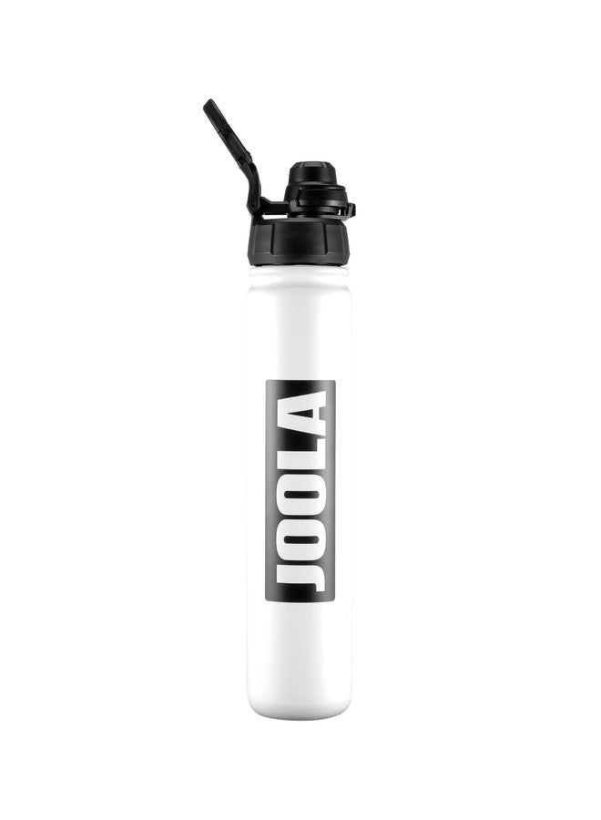 JOOLA Water Bottle - 22 oz - Double-Wall Insulated, Leak-Proof. Keeps Drinks Cold or Hot. Carabiner Loop Handle to Clip and Take on The Go - Click lid That Locks and unlocks with Ease - Image 1