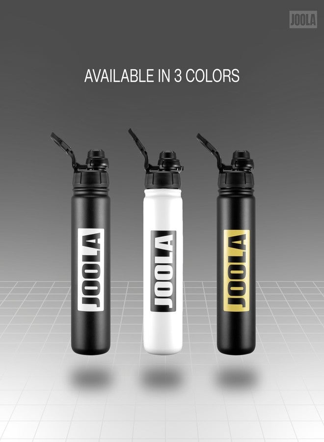 JOOLA Water Bottle - 22 oz - Double-Wall Insulated, Leak-Proof. Keeps Drinks Cold or Hot. Carabiner Loop Handle to Clip and Take on The Go - Click lid That Locks and unlocks with Ease - Image 5