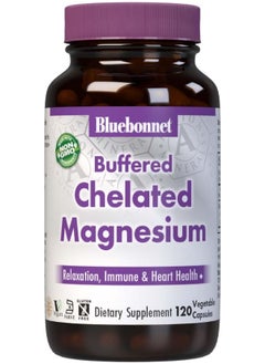 Bluebonnet Nutrition Bluebonnet Nutrition, Buffered Chelated Magnesium, 120 Veggie Caps  - Image 1