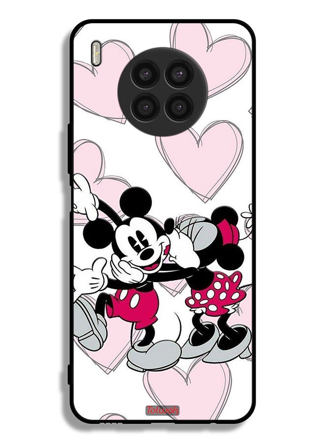 Tolwak Huawei nova 8i Protective Case Cover Mickey Mouse Hug - Image 2