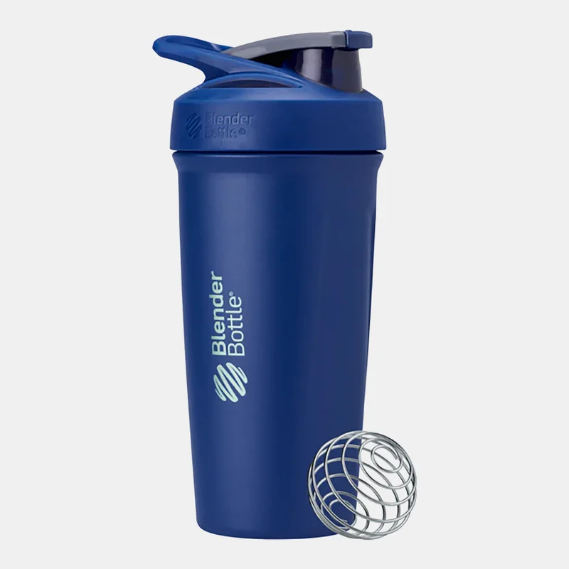 Blender Bottle Strada Stainless Steel Flip Shaker Bottle (710ml)