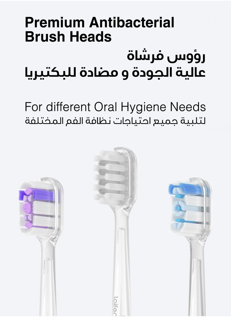 لايفن ثلاثة رؤوس لفرشاة الأسنان من لايفن للتبييض  - Image 3