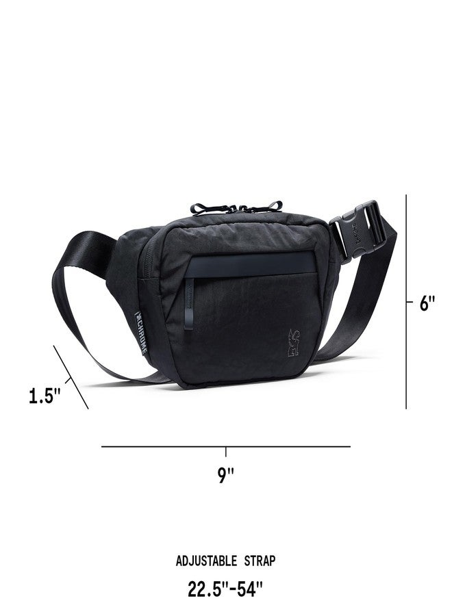 كروم حقيبة كتف سابين من كروم إندستريز للرجال والنساء - حجرة رئيسية كبيرة، مواد معاد تدويرها خفيفة الوزن - 3 لتر، أسود - Image 2