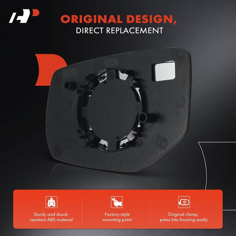 A-Premium 2-PC Side Mirror Glass for Honda Accord - Image 5