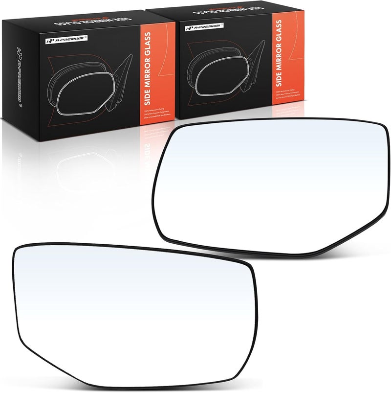 A-Premium 2-PC Side Mirror Glass for Honda Accord - Image 1