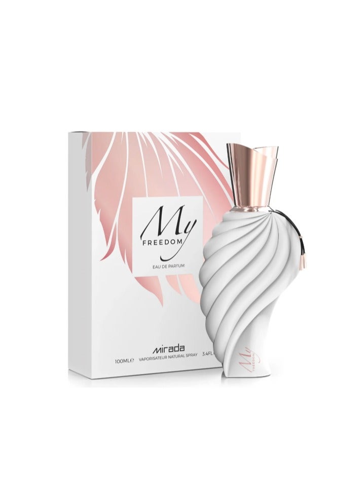 ميرادا عطر ماي فريدوم للنساء أو دو بارفان 100 مل