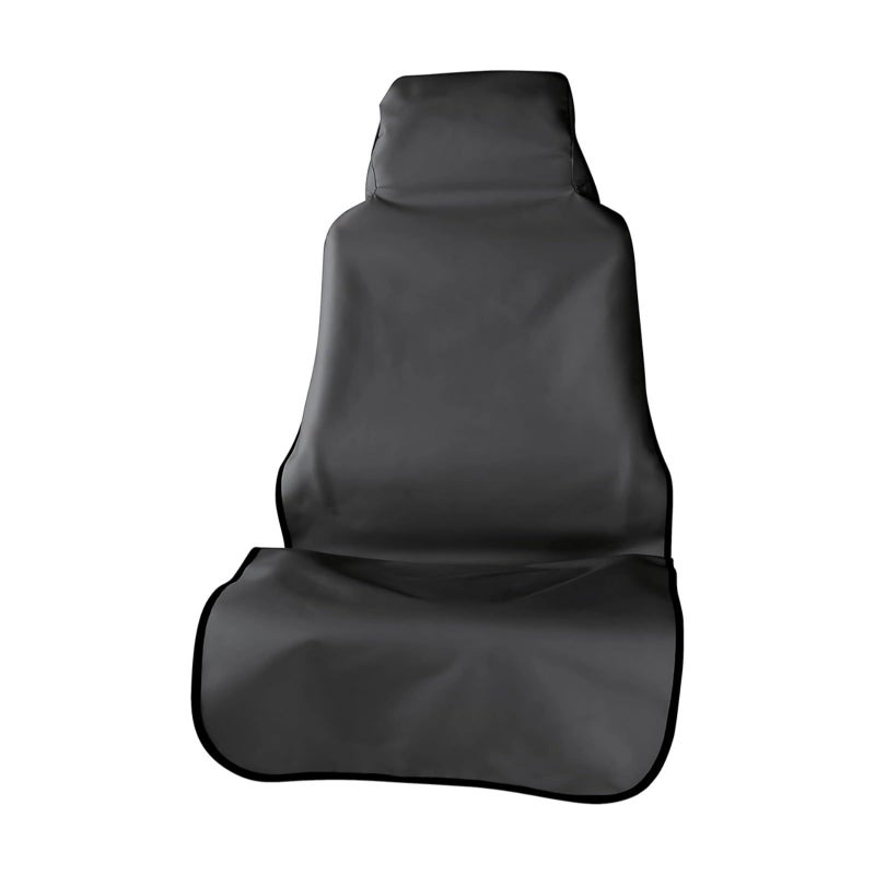 Waterproof Dog Car Seat Cover 57 X 31 Inches Black Single Layer Oxford Fabric Car Seat Protector With Buckle - Image 2