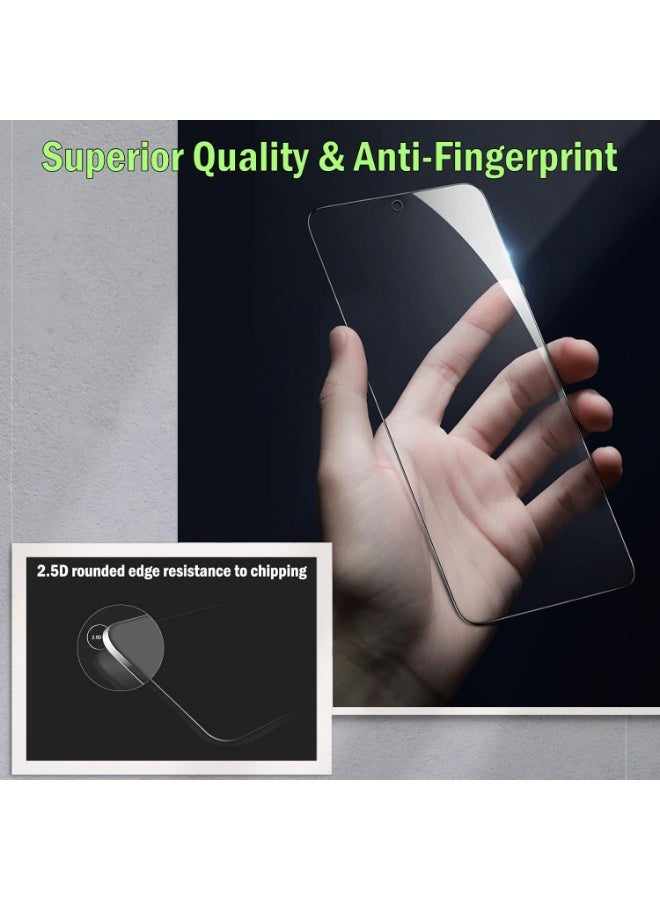 Protector for Samsung Galaxy A53 5G with 3 Camera Tempered Glass Film, 9H Hardness, Ultra HD Screen Protector, Anti-Scratch, Anti-Bubble-Free, Easy to Install - Image 3