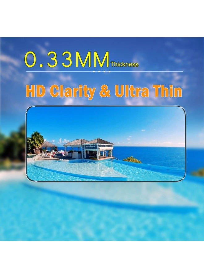 Protector for Samsung Galaxy A53 5G with 3 Camera Tempered Glass Film, 9H Hardness, Ultra HD Screen Protector, Anti-Scratch, Anti-Bubble-Free, Easy to Install - Image 5