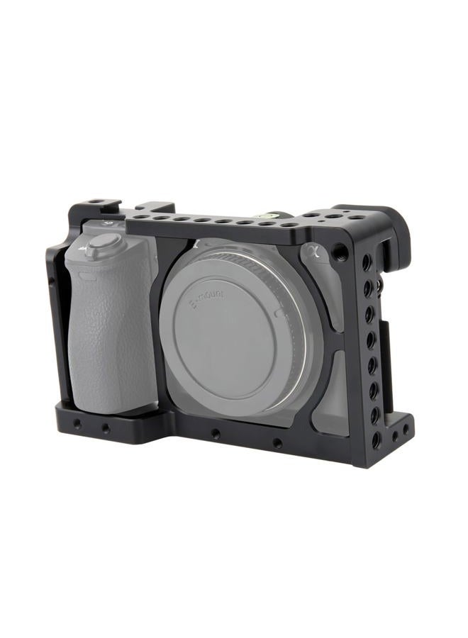 NICEYRIG Camera Cage for Sony A6300 A6400 A6100 A6000 with 1/4 Thread and Cold Shoe - 083 - Image 1