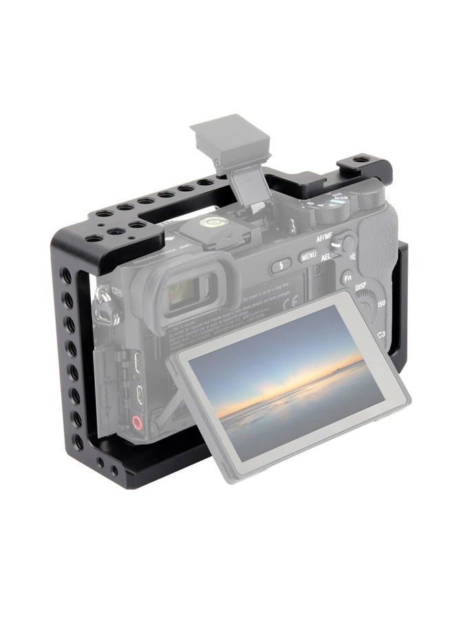 NICEYRIG Camera Cage for Sony A6300 A6400 A6100 A6000 with 1/4 Thread and Cold Shoe - 083 - Image 2