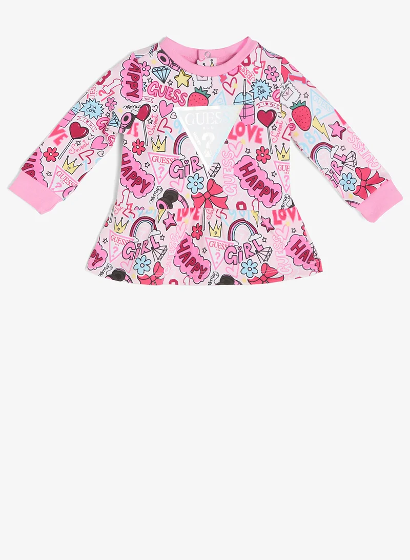 Guess Kids Set Long Sleeve Active Top+Leggings