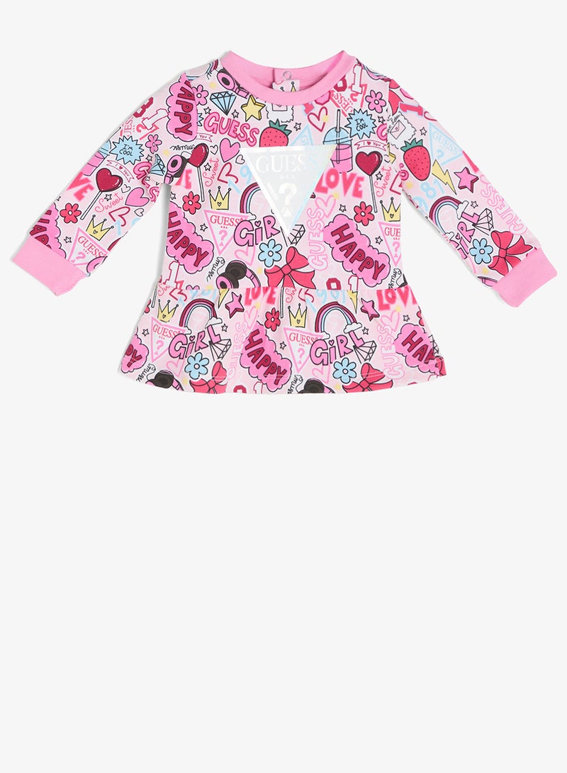 GUESS Kids Set Long Sleeve Active Top+Leggings - Image 2