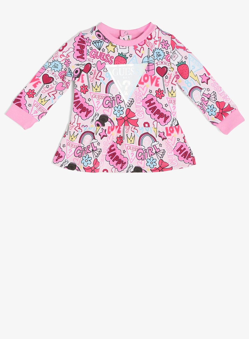 GUESS Kids Set Long Sleeve Active Top+Leggings - Image 3