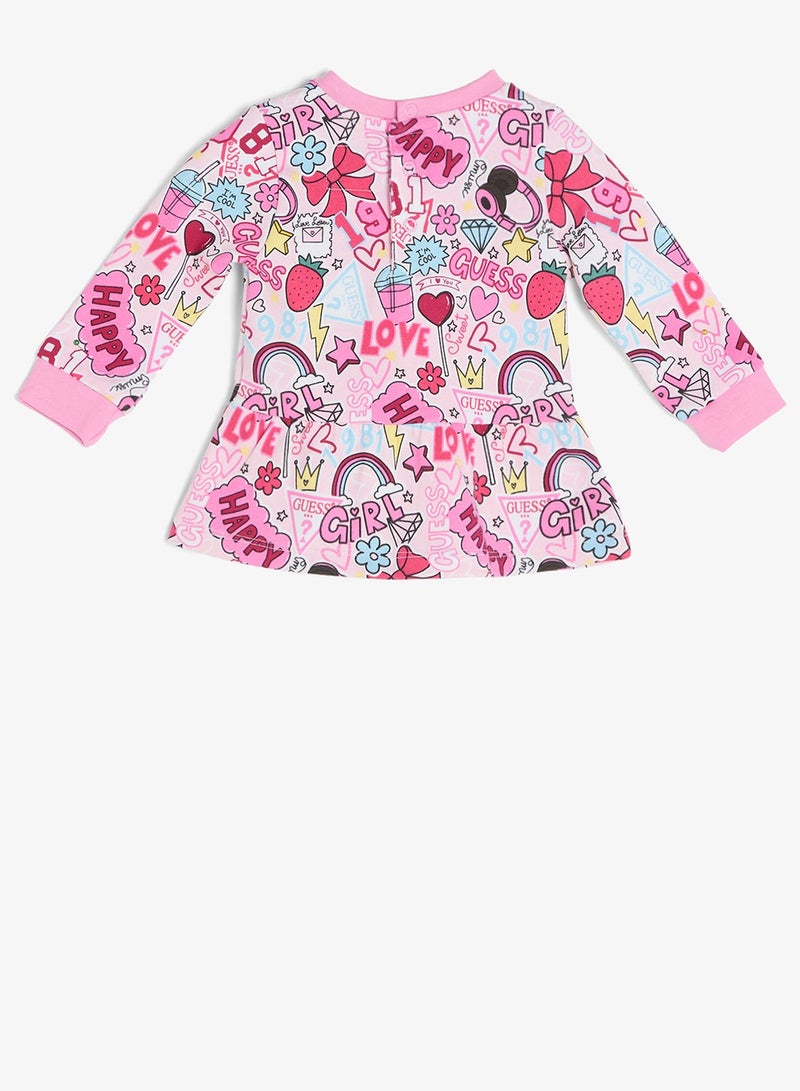 GUESS Kids Set Long Sleeve Active Top+Leggings - Image 4