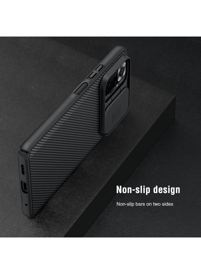 Nillkin Case For Xiaomi Redmi Note 10 Pro / 10 Pro Max Black Mirror Series PC Camshield Full Coverage Dust-proof Scratch Resistant Case - Image 3