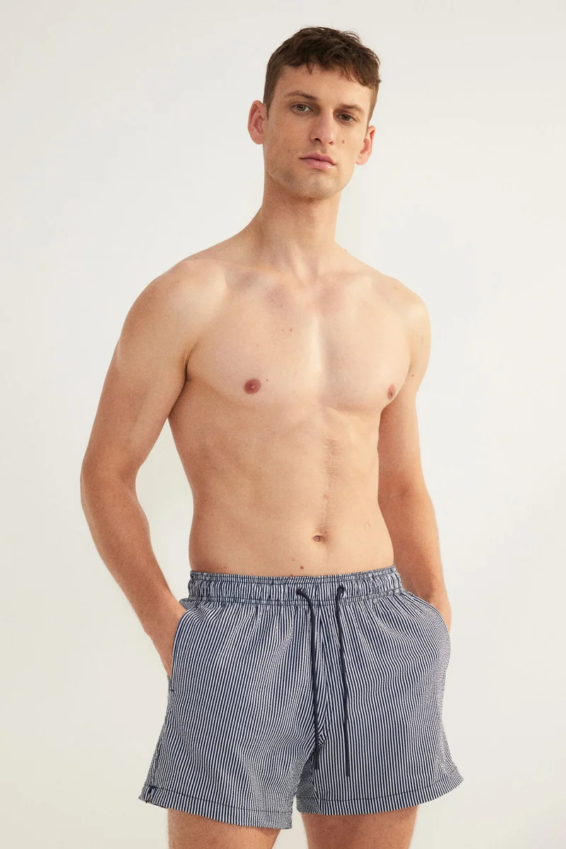H&M Seersucker swim shorts