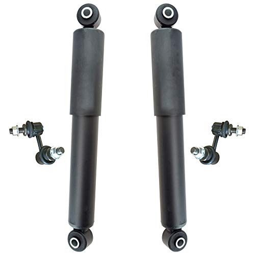 TRQ Rear Suspension Kit Shock Absorber Sway Bar Stabilizer Link Compatible with 2005-2015 Nissan Armada 2004 Pathfinder Armada - Image 1