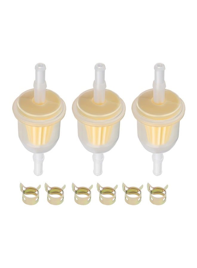 Butom (Pack of 3 Fuel Filter for 25 050 22-S AM116304 GY20709 109585 38666 120436 21541500 98021 - Image 1