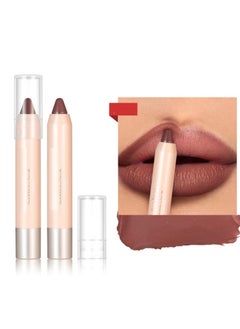 8 Colors High Pigmented Smooth Matte Lip Liner Pencil Waterproof Velvet Lipstick Pen Professional Lip Liner for Girls and Women 04