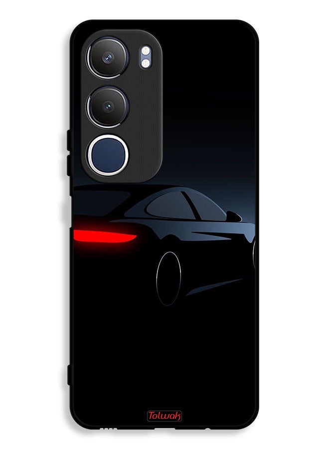 Tolwak Vivo Y19s 4G Protective Case Cover Dark Car - Image 1