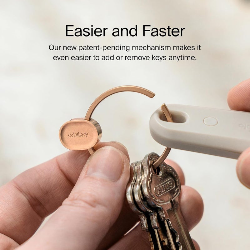 Orbitkey حلقة أوربيتك v2 - فضي، أسود، مقاس واحد - Image 4