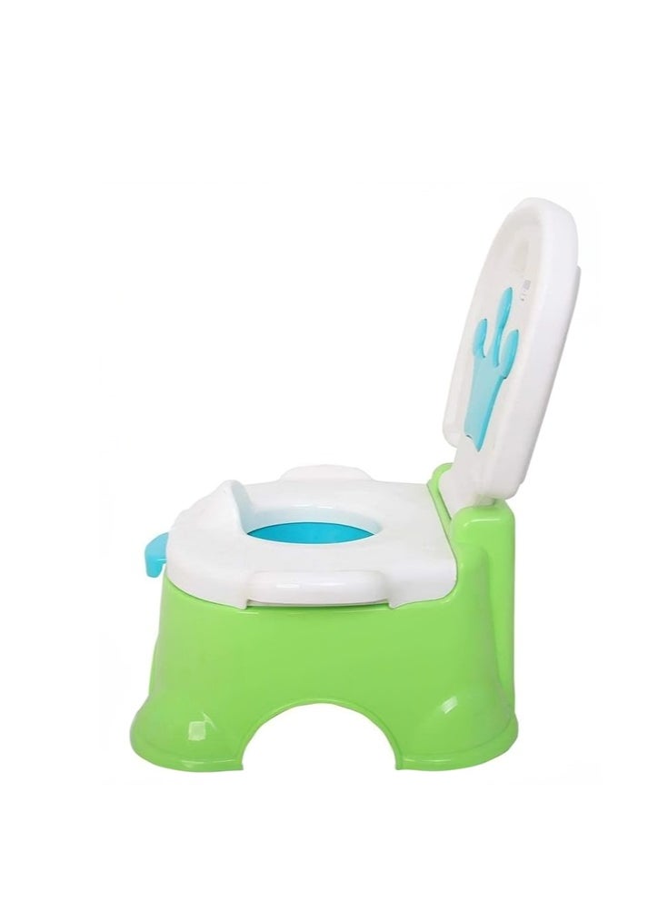 tiibaby 3-In-1 Royal Baby Potty Step Stool - Green  - Image 3