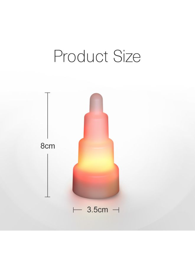 Loquat Pack Of 12 Flameless LED Candle Light Yellow 33 x 10 x 12cm - Image 3