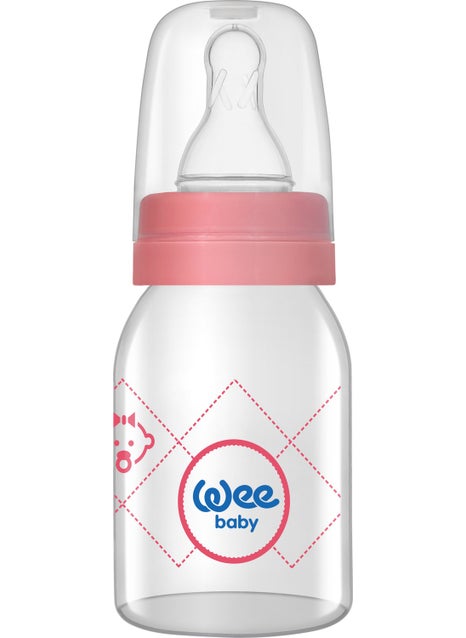 Glass Feeding Bottle 125 Ml - Pink - pzsku/Z1F1193EB325DD8A5478EZ/45/_/1725794823/aa886fee-f569-4c8b-8009-b45cb338296f