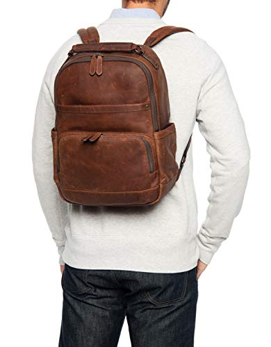 FRYE Logan Backpack Backpack Cognac Antique Pull Up One Size - Image 2