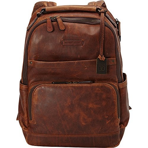 FRYE Logan Backpack Backpack Cognac Antique Pull Up One Size - Image 4