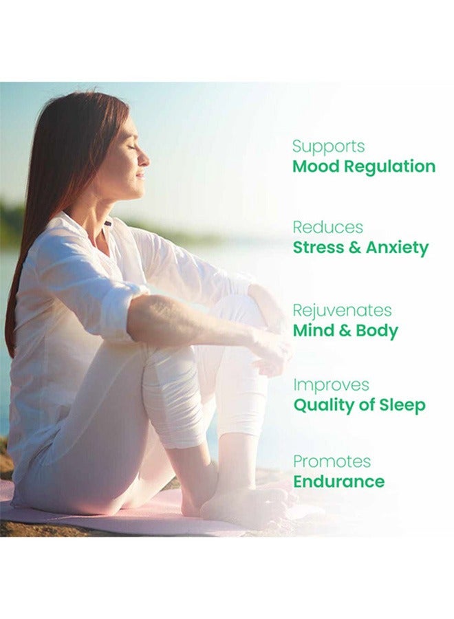 غاردينو أشواغاندا مستخلص شودين® بقوة 14 ضعف مع ‎35%‎ ويثانوليدات – لتخفيف التوتر، دعم المزاج الطبيعي، التركيز والطاقة – 60 كبسولة - Image 5