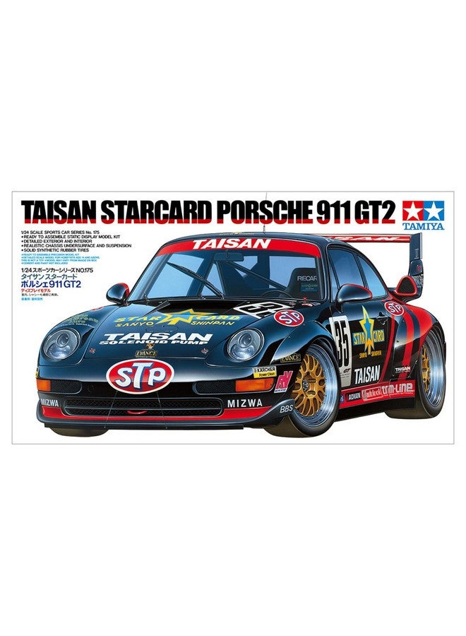 Tamiya 1: 24 300024175 - Taisan Star Card Porsche 911Gt2 1995 - Image 2