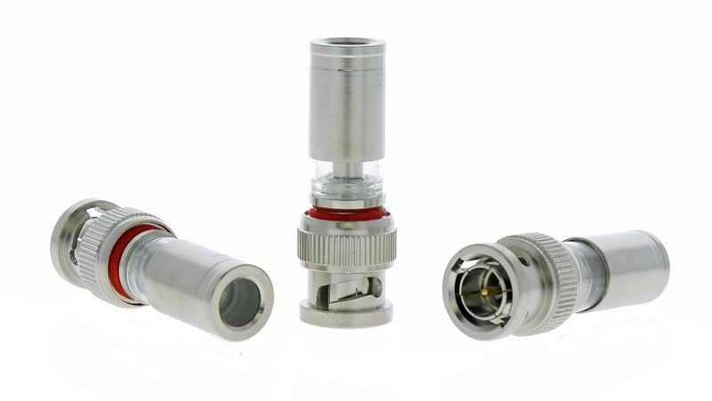 IDEAL Electrical 895047 BNC Compression Connectors Coax Compression Connector for RG59 Cable 35 Connectors Jar