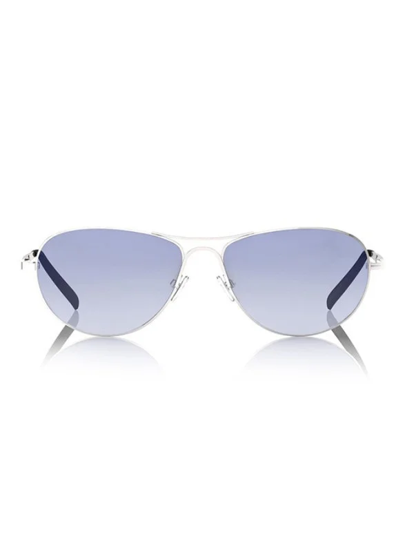 fastrack Silver Aviator Men Sunglasses (M050BU2|64)
