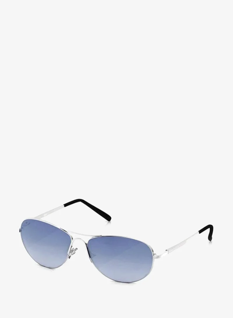 fastrack Silver Aviator Men Sunglasses (M050BU2|64)