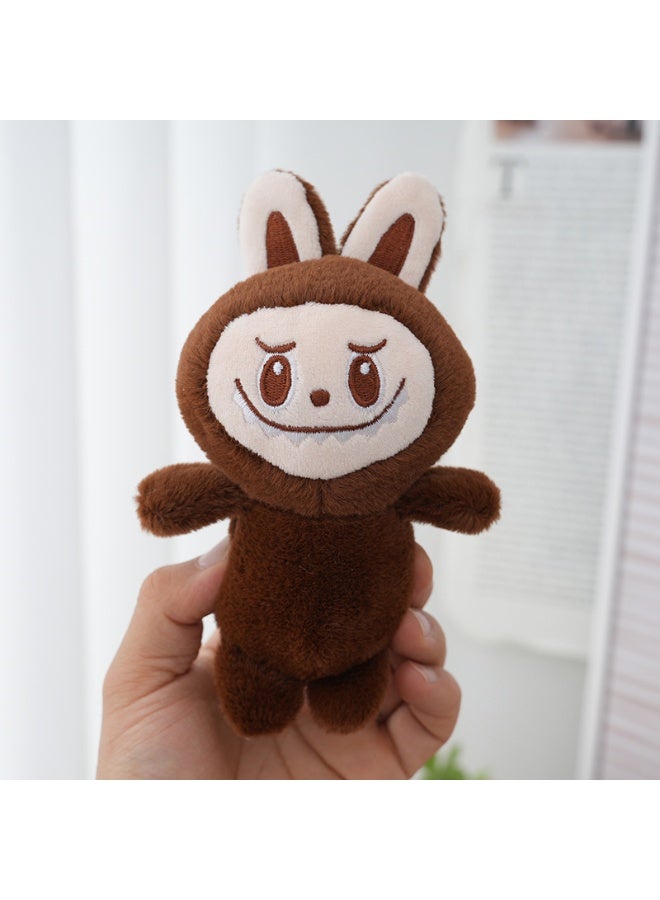 NIBEMINENT 1 Pcs Cartoon Labubu Plush Figurine, Keychain, Bag Pendant  - Image 1