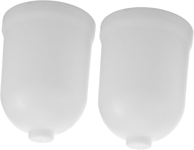 SHERCHPRY 2Pcs Toilet Brush Holder Set Durable Bathroom Scrubber Brush Cups for Toilet Cleaning for Home Hotel Public Restroom Use - Image 1