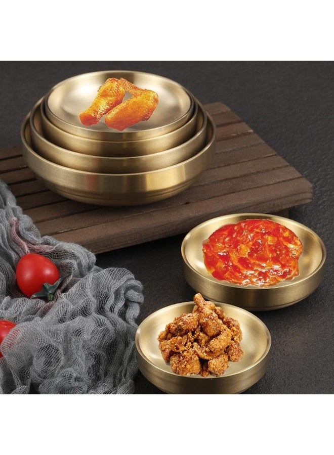HuHa 304 Stainless Steel Sauce Dish Kitchen Grill Seasoning Dish Cutlery, Model: 12cm Silver - Image 2