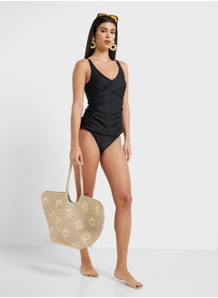 ELLA Halter Neck Swim Top & Bottom Bikini Set  - Image 1