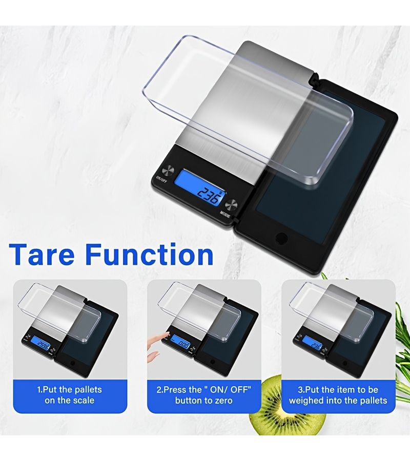 Portable Pocket Scale 500g 0 01g With Handwriting Pad And Stylus LCD Display - Image 3
