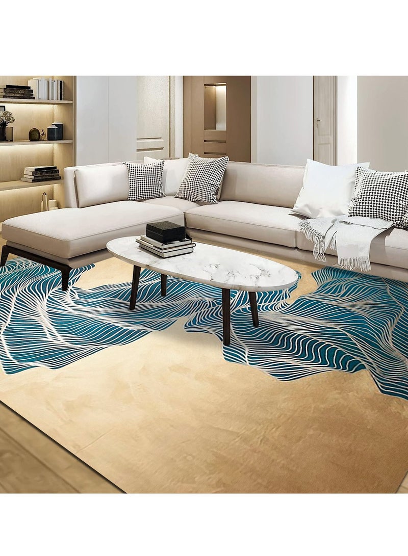 Sharpdo Minimalist Abstract Large Area Rug Modern Waterproof Anti-slip Soft Carpet For Living Room Bedroom Office Lobby 200*300CM - Image 1