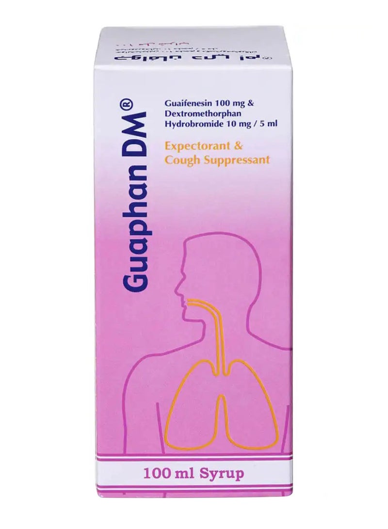 دي ام شراب 100 مل طارد البلغم ومسكن السعال - Image 2