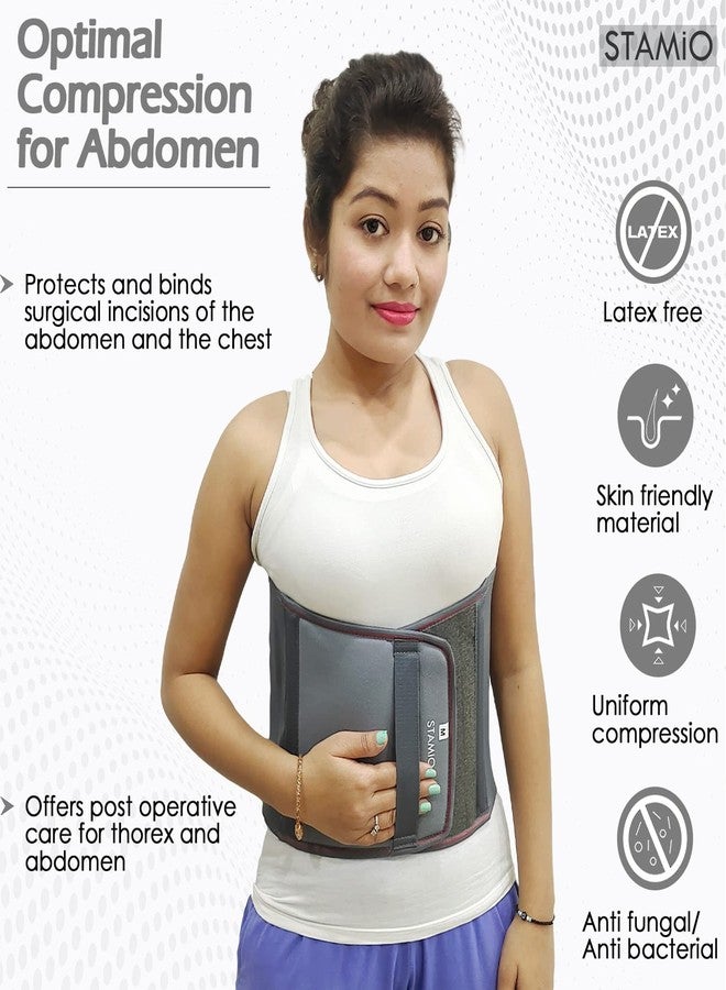 STAMIO Abdominal Support Belt 9" (Extra Large (40-44) inches) - Image 3