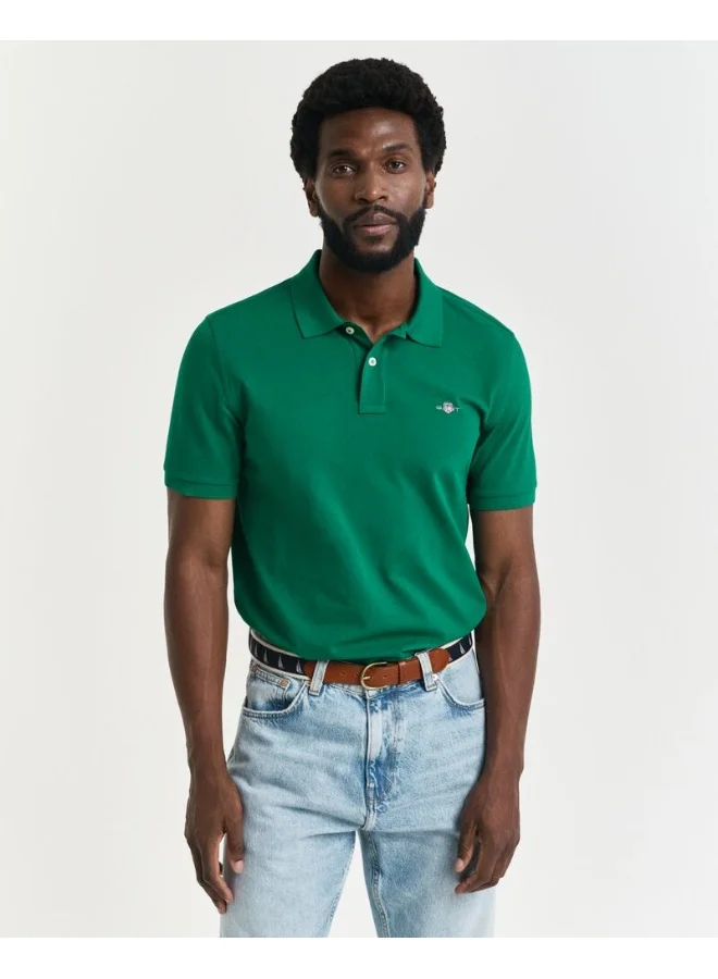 غانت Gant Regular Shield Ss Pique Polo