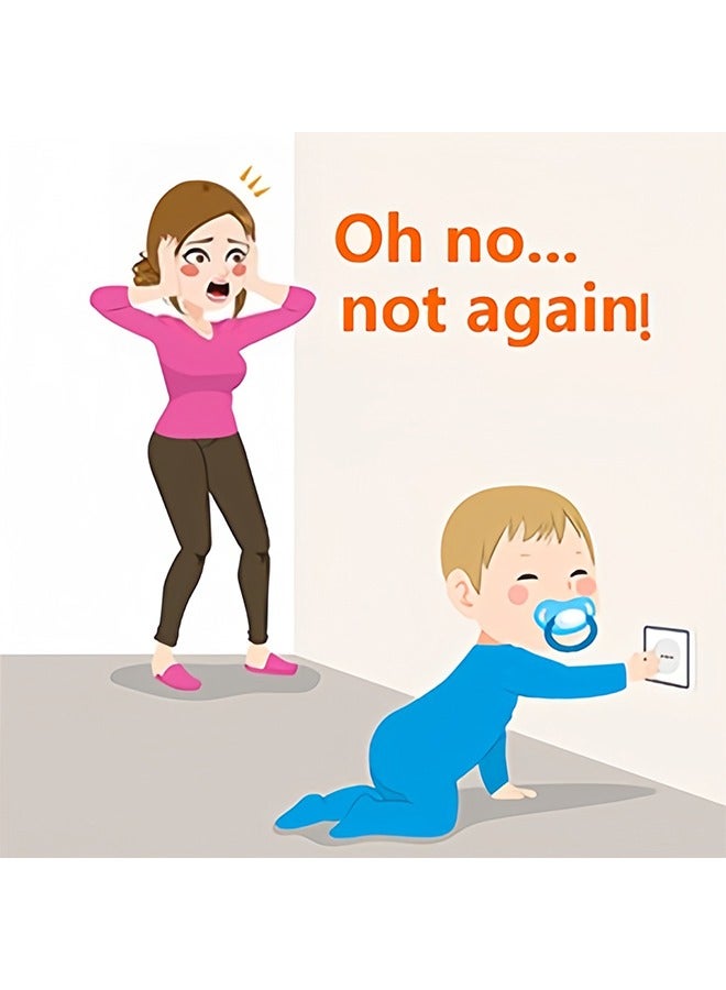 Baby Proofing Plug Covers – 12 Pack Child Safety Outlet Covers, Electrical Protection for Toddlers, Prevent Shocks & Burns, Easy to Install - Image 4