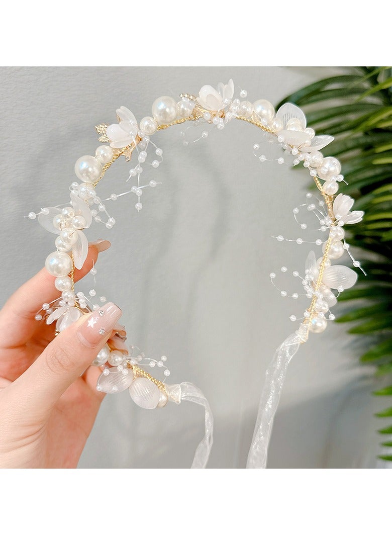 Girls Hair Band Headdress, Children's Hairpin Clips at the Back of the Head, Anti-Slip Headband Hair Accessories for Pressing Hair，Fashion Girls Accessories Hair Accessories - Image 3