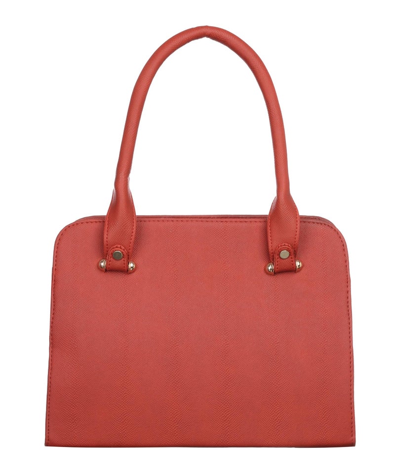 Keywest Women's Beach Satchel Tote Handbag for Women | Ladies purse | Stylish Shoulder Bag | Gift For Woman | Red - Image 3