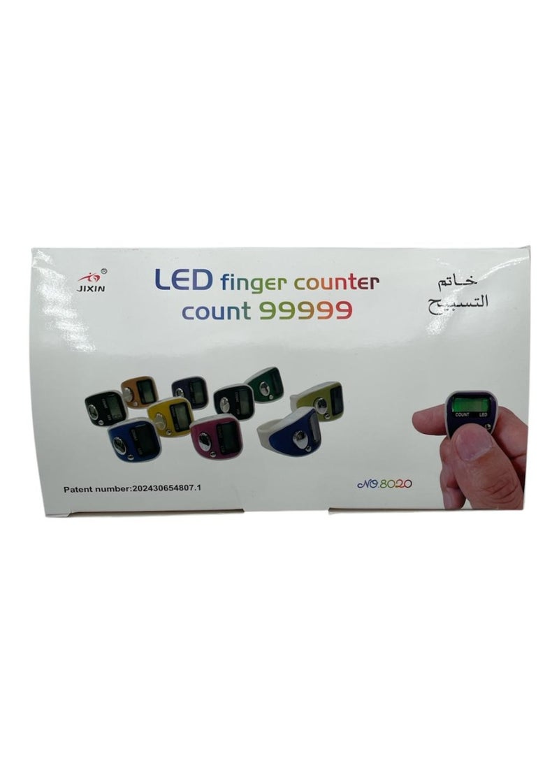 Digital Electronic Finger Counter Set, 12 Pieces, Multi-Color LED - Image 4