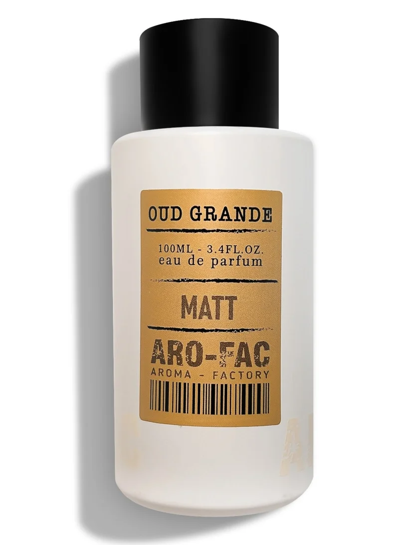 AMD Perfumes Aro Fac Matt Oud Grande By AMD Perfumes Unisex Fragrance Eau de Parfum EDP 100ml